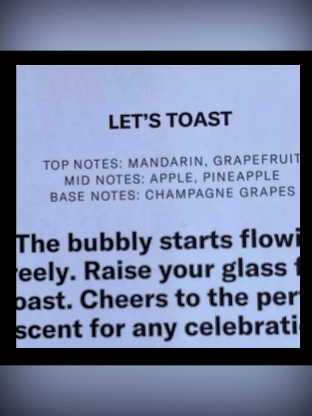 NIB Let’s Toast Homesick Scented Candle